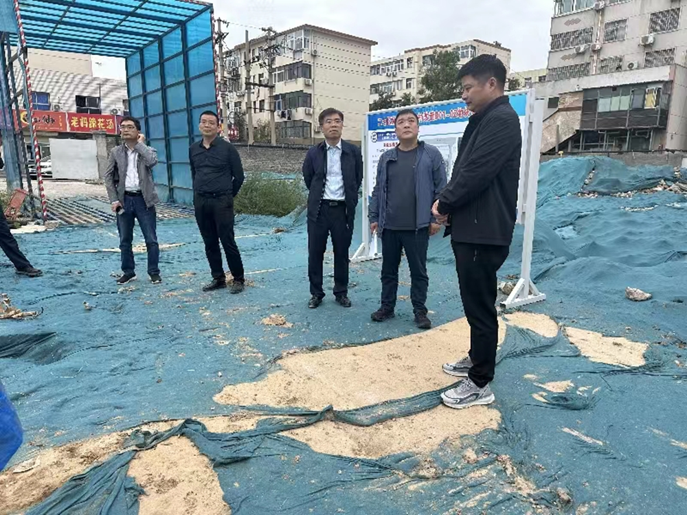 开云体育(中国)官方网站-开云 SPORTS
负责人汪洋到孙八砦城中村改造项目调研项目建设工作